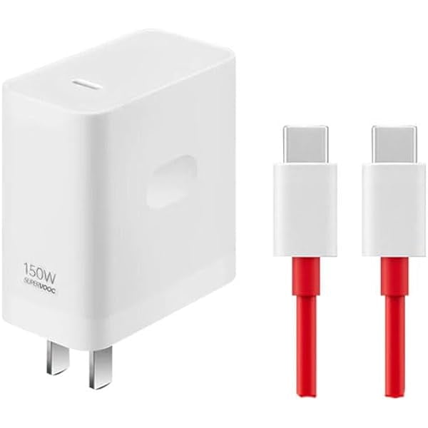 Original Super Vooc150W Charger for oneplus Ace 13 12 13t 12t 12s Pro Fast Wall Charger with 6.5ft 15A Type C to C Cable (150W)