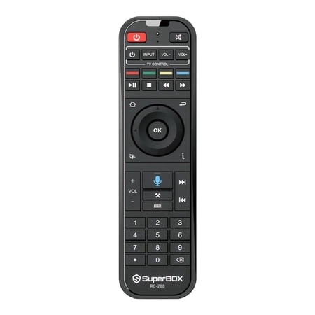 Original SuperBox S5 Max Remote Control with Voice Command and Bluetooth