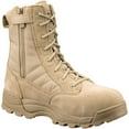 thumbnail image 1 of Original Swat Chase 9" Tactical Military Safety Toe Boots Side Zipper TAN 1194, 1 of 3