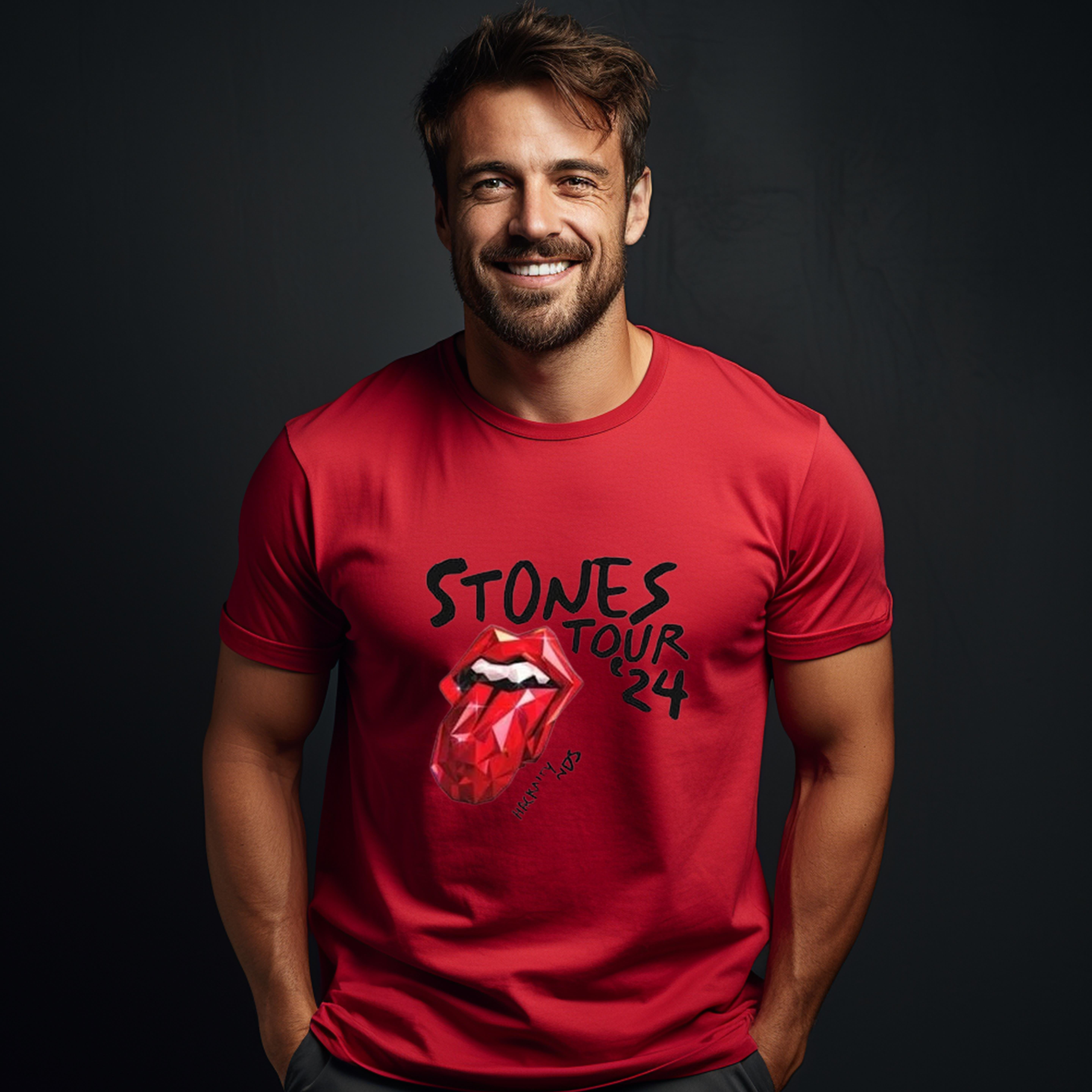 Original Tshirts 1971 USTEE UNISEX ,The Rolling Stones Hackney