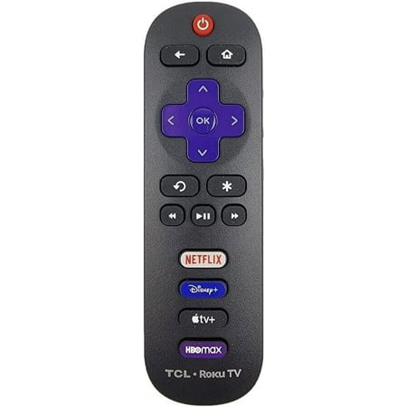 Original TCL Roku TV Remote Control Netflix/Disney Plus/Apple TV+/HBO Max Keys