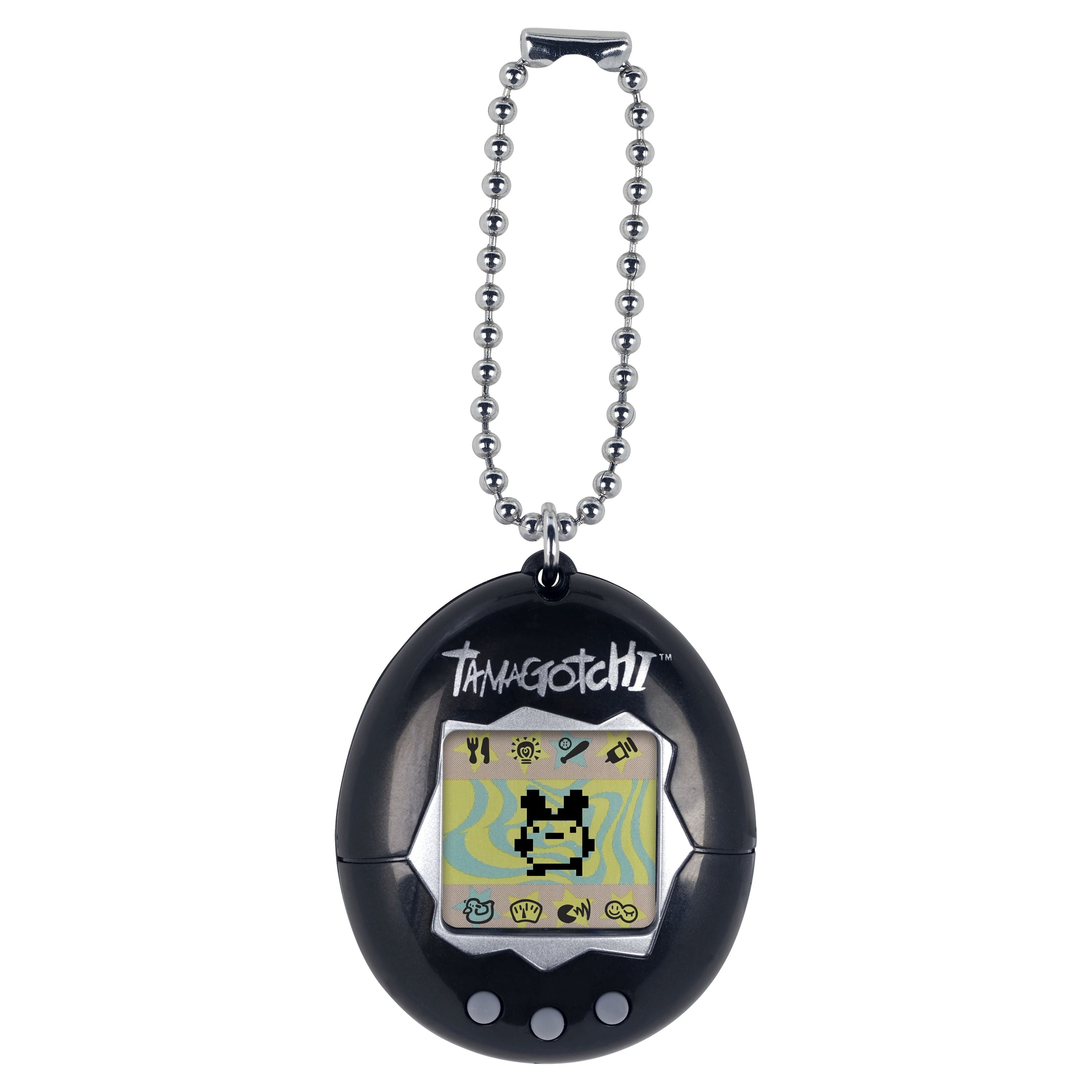 Original Tamagotchi - Black with Silver Electronic Pet