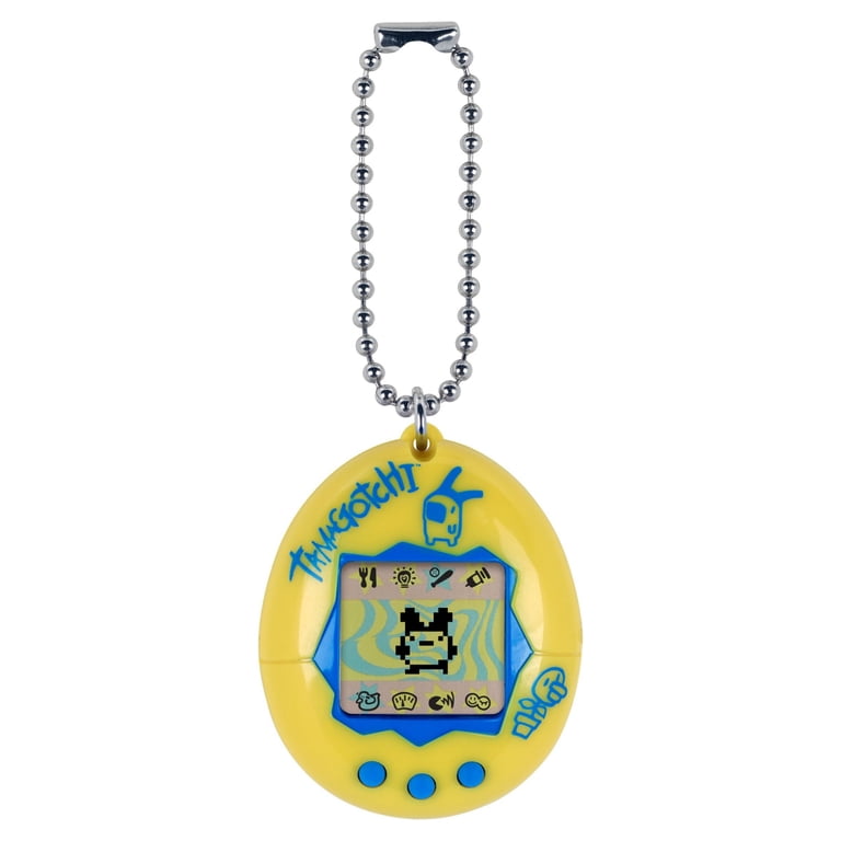 Original Tamagotchi - Yellow with Blue Electronic Pet - Walmart.com