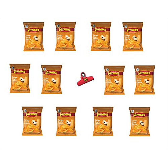 Original Tangy Triple Potato Chips A Chicago Favorite 1.0 Oz Bags (Pack