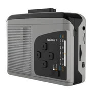 Original Tape Walkman Cassette Player AM/FM Radio Record,Cassette To MP3 Converter To Micro SD Card Voice Capture Card Box