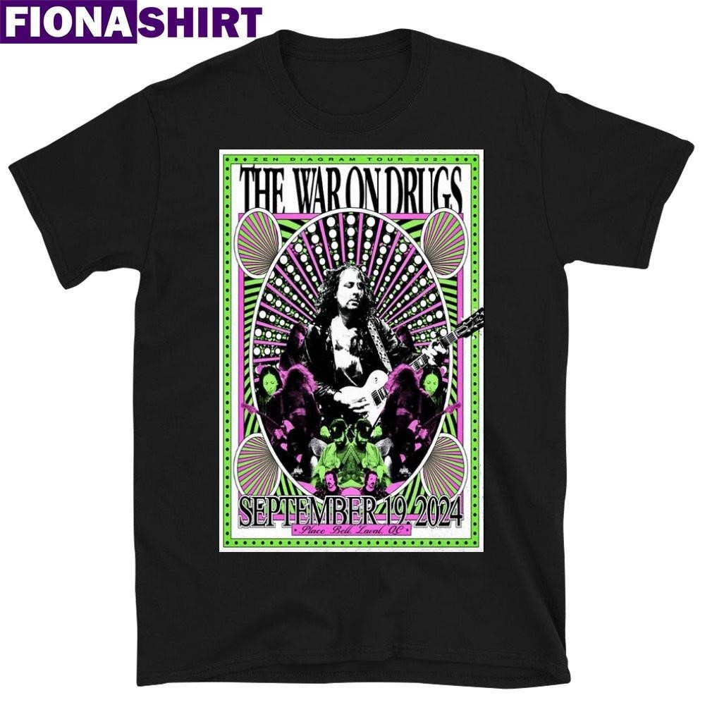 Original The War On Drugs September 19 2024 In Laval Qc Tour Poster