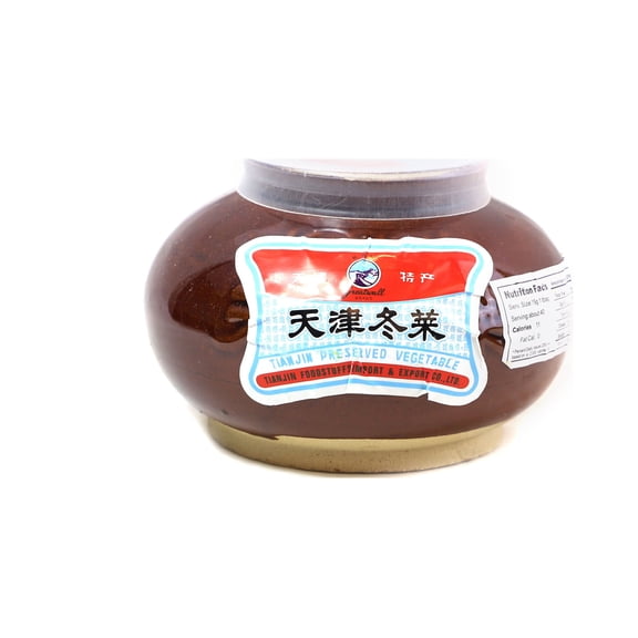 Original Tianjin Preserved Vegetable Salted Cabbage 21 Oz. (600 g.)