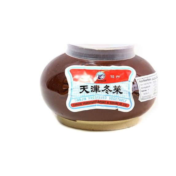 Original Tianjin Preserved Vegetable Salted Cabbage 21 Oz. (600 g.)