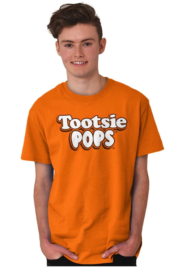 Original Tootsie Pops Lollipops Logo Men's Graphic T Shirt Tees Brisco Brands X