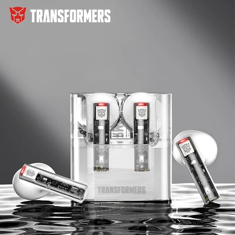Original Transformers TFT08 Wireless Bluetooth 5.3 Earphones TWS Gaming ...