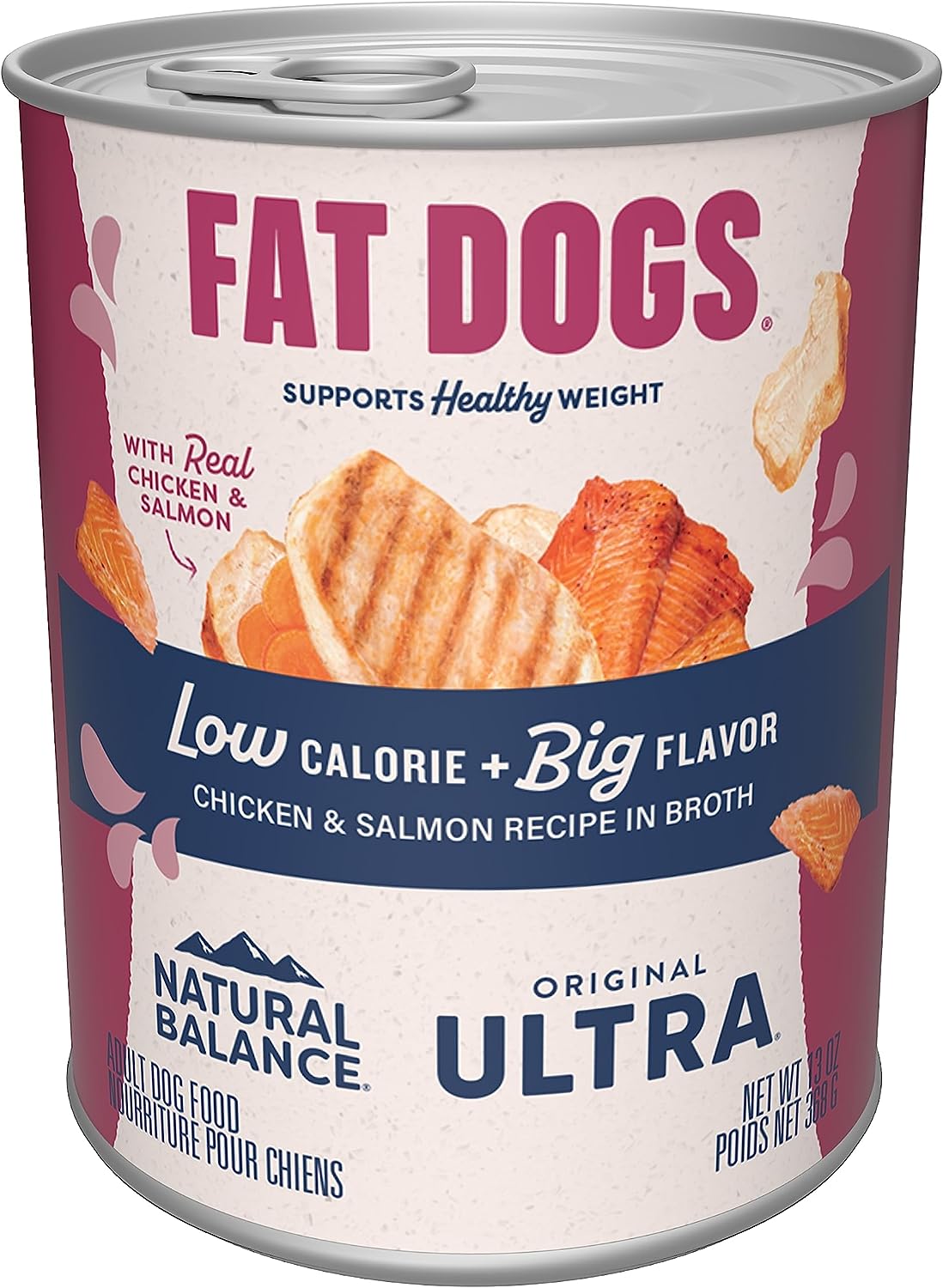 Original Ultra Fat Dogs Adult Low Calorie Wet Dog Food for Overweight