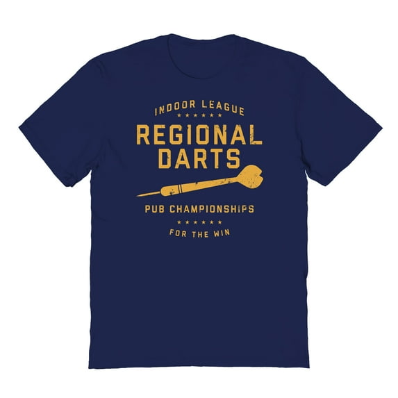 Original & Unrestored For The Win Graphic Navy Men's Cotton T-Shirt