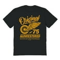 thumbnail image 1 of Original & Unrestored High Octane Graphic Black Men's Cotton T-Shirt, 1 of 1