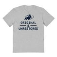 thumbnail image 1 of Original & Unrestored Lock Up Graphic Sport Grey Men's Cotton T-Shirt, 1 of 1