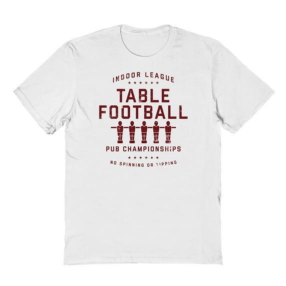 Original & Unrestored No Spinning Graphic White Men's Cotton T-Shirt