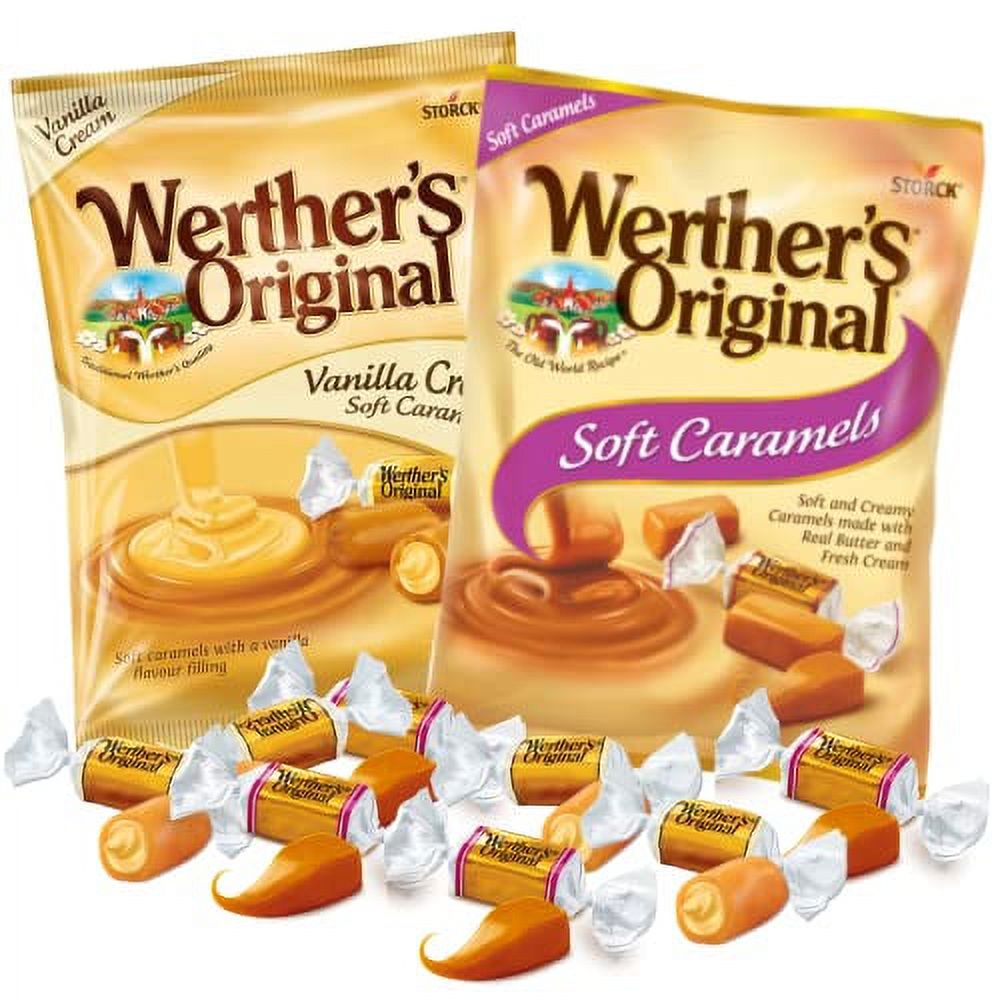 Original Vanilla Crème And Soft Caramels Assortment, Individually