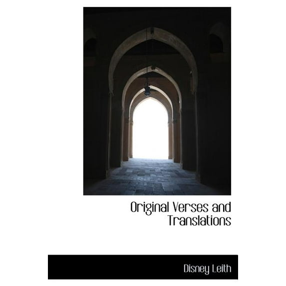 Original Verses and Translations (Hardcover)