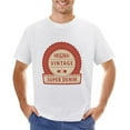 thumbnail image 1 of Original Vintage Men’s Graphic T-shirt Vintage Short Sleeve Sport Tee White 2XL, 1 of 2