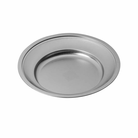 Original Vintage Round Tray - 15.74"Dia - Pewter