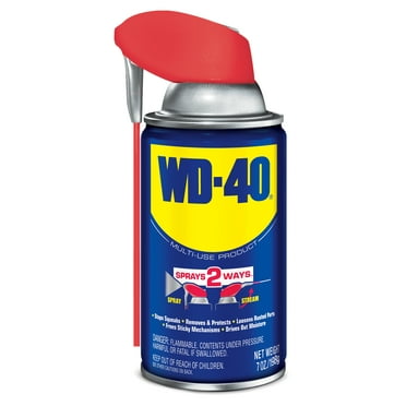 Classic WD-40 Formula, Multi-Use Product With Smart Straw, Multi-Purpose Lubricant Spray, 7 oz.