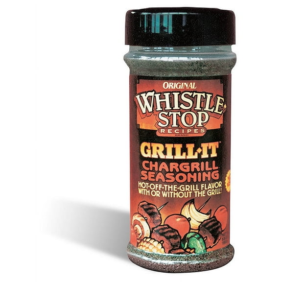 Original Whistle Stop Recipes Grill-It Chargrill Seasoning 5.6 oz. MSG Free