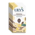 thumbnail image 1 of Original White Chocolate Style Bar By Lily's Sweets | Made with Stevia, No Sugar Added, Low-Carb, Keto Friendly | Gluten-Free & Non-GMO Ingredients | 2.8 Ounce, 4 Pack, 1 of 3