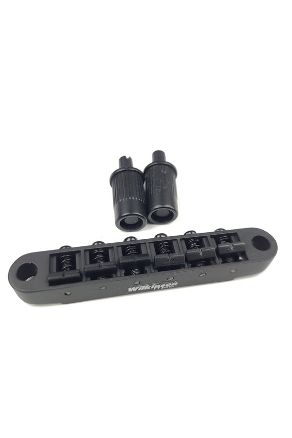 Original Wilkinson Black Tune-O-Matic Style Electric Guitar Bridge For Lespaul LP SG Guitar WOGT1+WOGB2