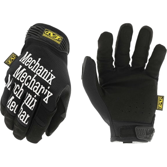 Original Work Gloves - Multi-Purpose Outdoor Work Gloves - Touchscreen Capable - Secure Fit - Durable & Machine Washable - Breathable & Comfortable - Large - Black