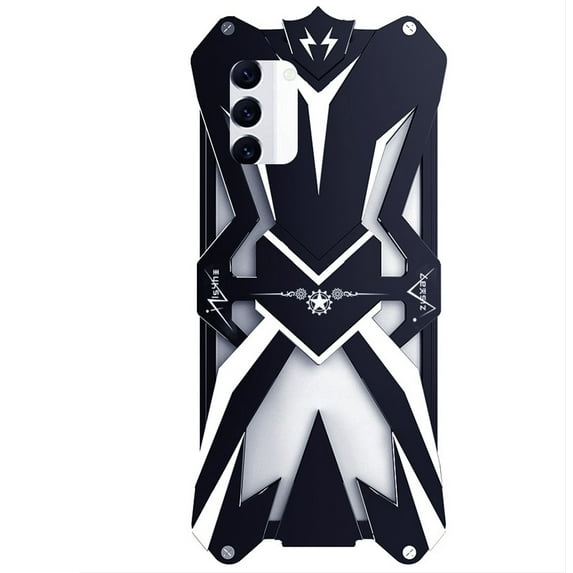 Original YMTQ Luxury Thor Heavy Duty Armor Metal Aluminum Mobile Phone Case For Samsung Galaxy S22 S21 S20 FE Plus Ultra Cover