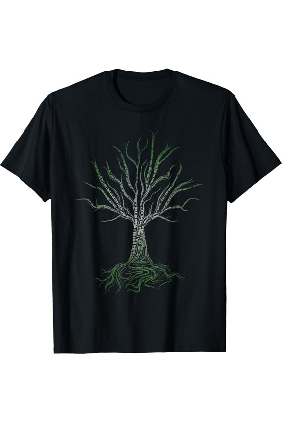 Original binary tree computer coding programmer T-Shirt