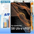 thumbnail image 1 of Original for Samsung Galaxy Tab S8 Ultra Screen Replacement SM-X900, SM-X906 14.6" LCD Display Touch Digitizer Assembly with Tools, 1 of 6