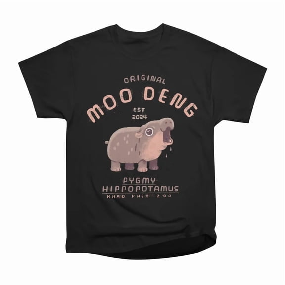 Original moo deng T-Shirt Tee Gift For Him Merch For Her Apparel For Friend