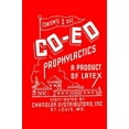 thumbnail image 1 of Original vintage box for a dozen condoms.  Using a college theme to attract a motivated market segment. Poster Print by unknown (18 x 24), 1 of 1