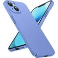 thumbnail image 1 of OriginalFit Slim Case for iPhone 13 6.1'', Ultra Thin Sturdy Protective Phone Case with Full Camera Protection & Anti-Scratch & No Fingerprint Hard Matte Back Cover, Silky-Touch, Light Blue, 1 of 13
