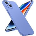 thumbnail image 1 of OriginalFit Slim Case for iPhone 14 6.1'', Ultra Thin Sturdy Protective Phone Case with Full Camera Protection & Anti-Scratch & No Fingerprint Hard Matte Back Cover, Silky-Touch, Light Blue, 1 of 13