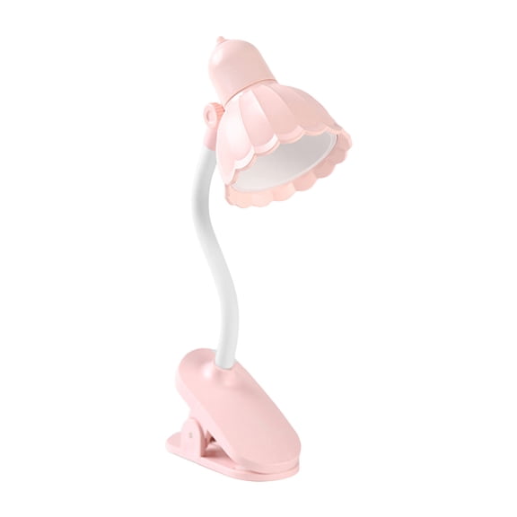 Originality Mini Desk Lamp with LED Folding Portable Night Light, Magnetic Suction, Warm Color, Eye Protection Reading Lamp with Clip, Touch Control, USB Powered