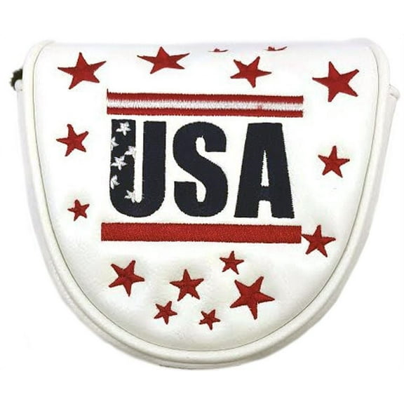 Originals USA Mallet Putter Cover White