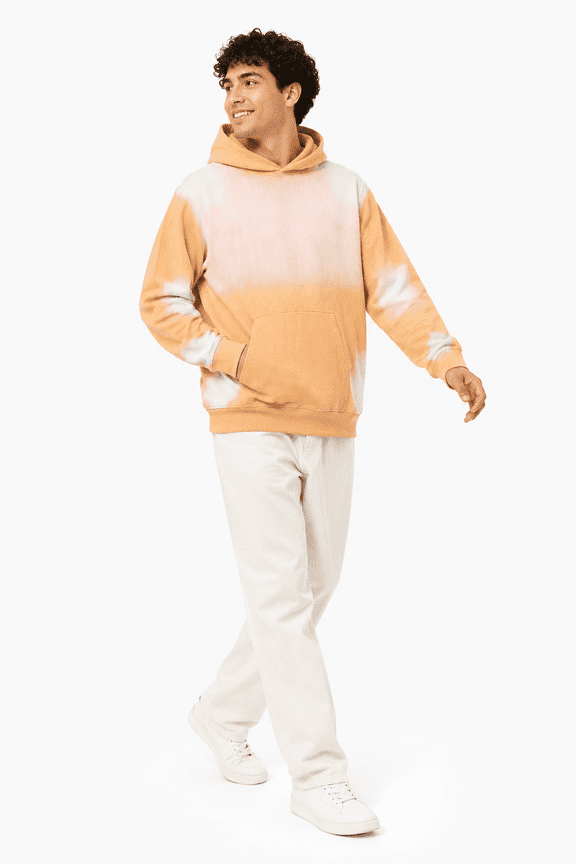 Unisex Oversized Organic Cotton Brushed Spray Washed Hoodie