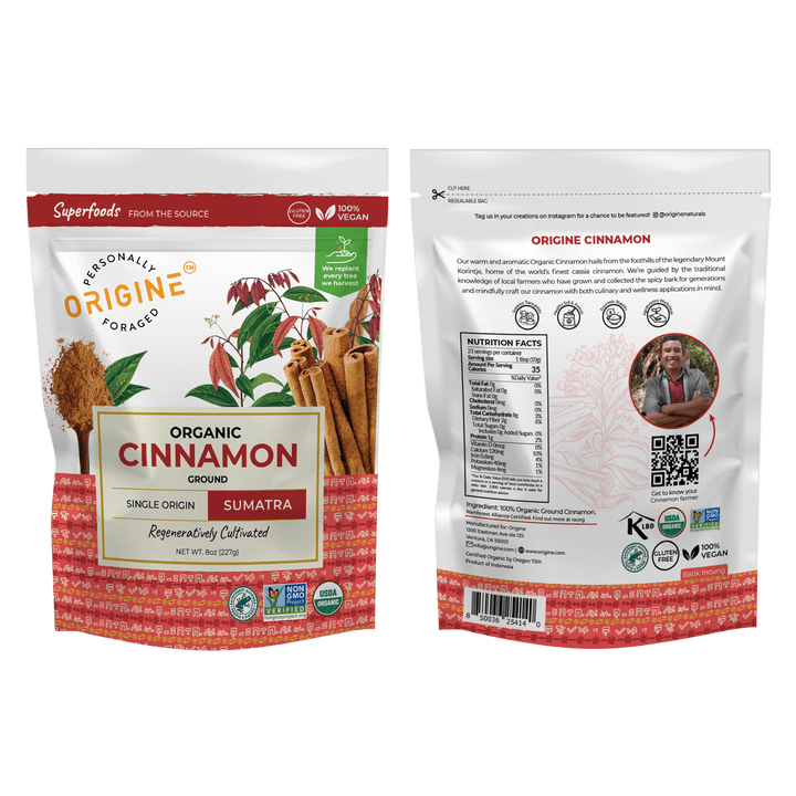 Origine Organic Cinnamon Ground 8oz