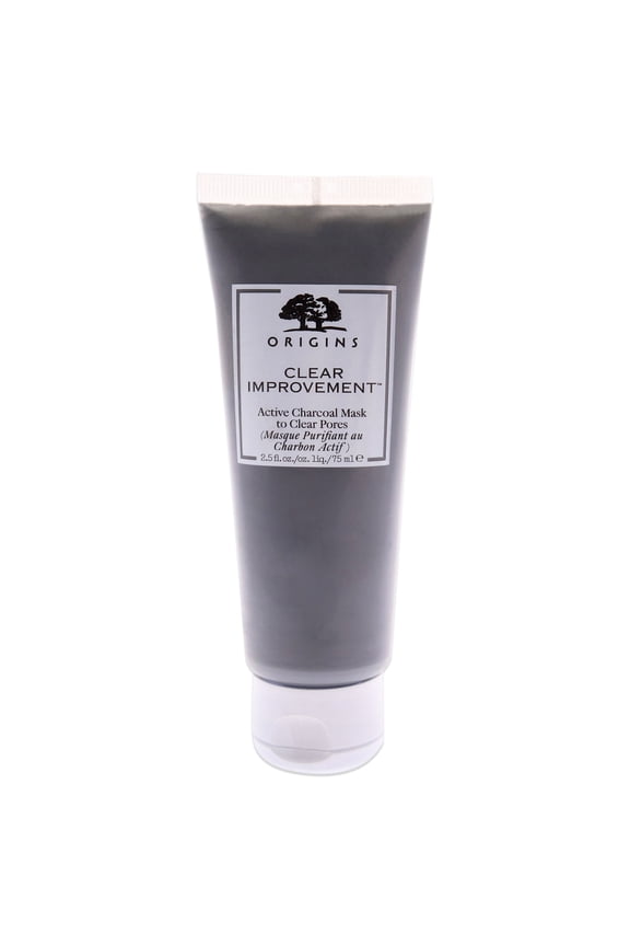 Clear Improvement Active Charcoal Mask for Unisex 2.5 oz Mask