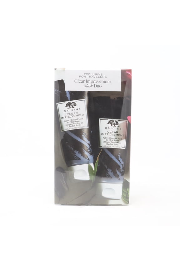 Clear Improvement Active Charcoal Mask 2pc Set
100ml + 100ml