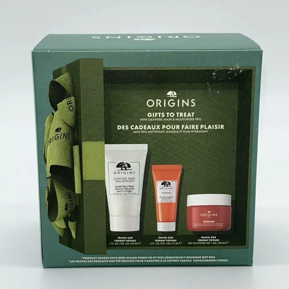 Origins Gifts to Treat Mini Cleanser, Mask & Moisturizer Trio Gift Set