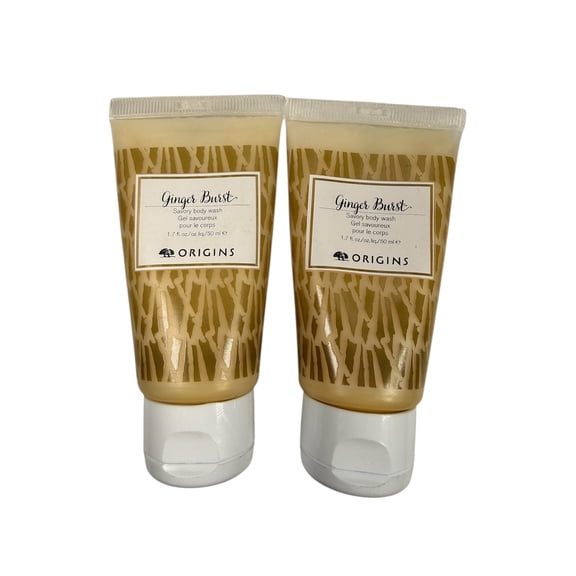 Origins Ginger Burst Savory Body Wash 1.7 fl. oz / 50 ml 2 Pack