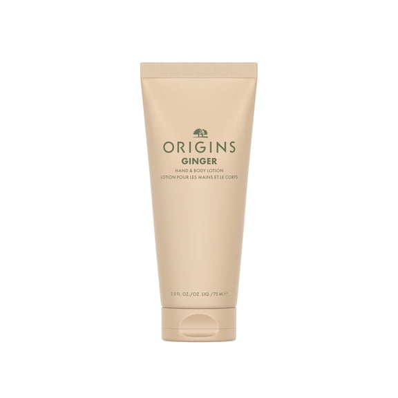 Origins Ginger Hand & DPF11Body Lotion | Hydrates & Softens | With Vitamin E & Aloe Vera, 2.5 Fl Oz