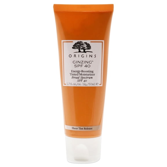 Origins Ginzing Energy-Boosting Tinted Moisturizer SPF 40, 1.7 oz Sunscreen