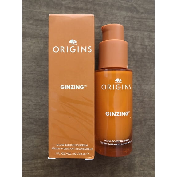Origins Ginzing Glow Boosting Serum 1 oz/30mL