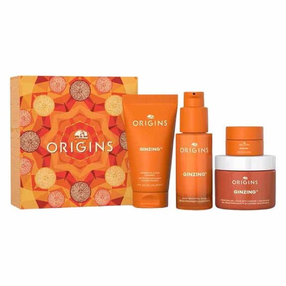 Origins Ginzing Glowing Essentials  4pc