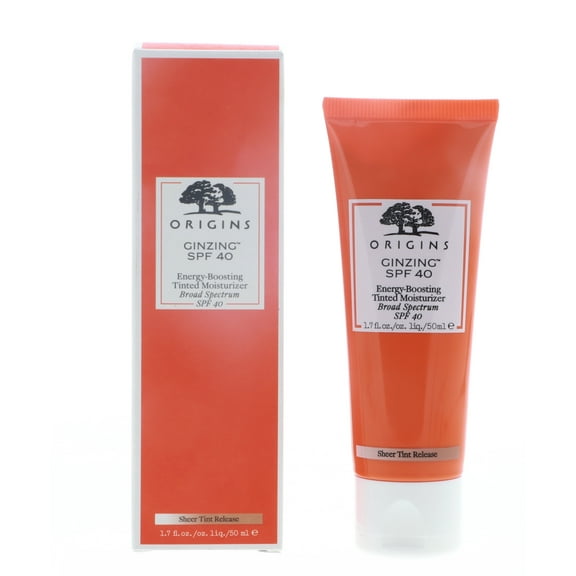 Origins Ginzing SPF40 Energy-Boosting Tinted Moisturizer, 1.7 oz 2 Pack