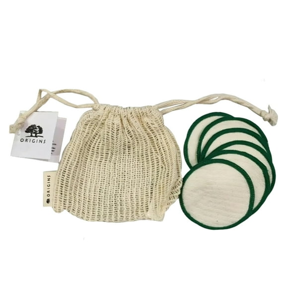 Origins Reusable Cotton Rounds - Set of 6