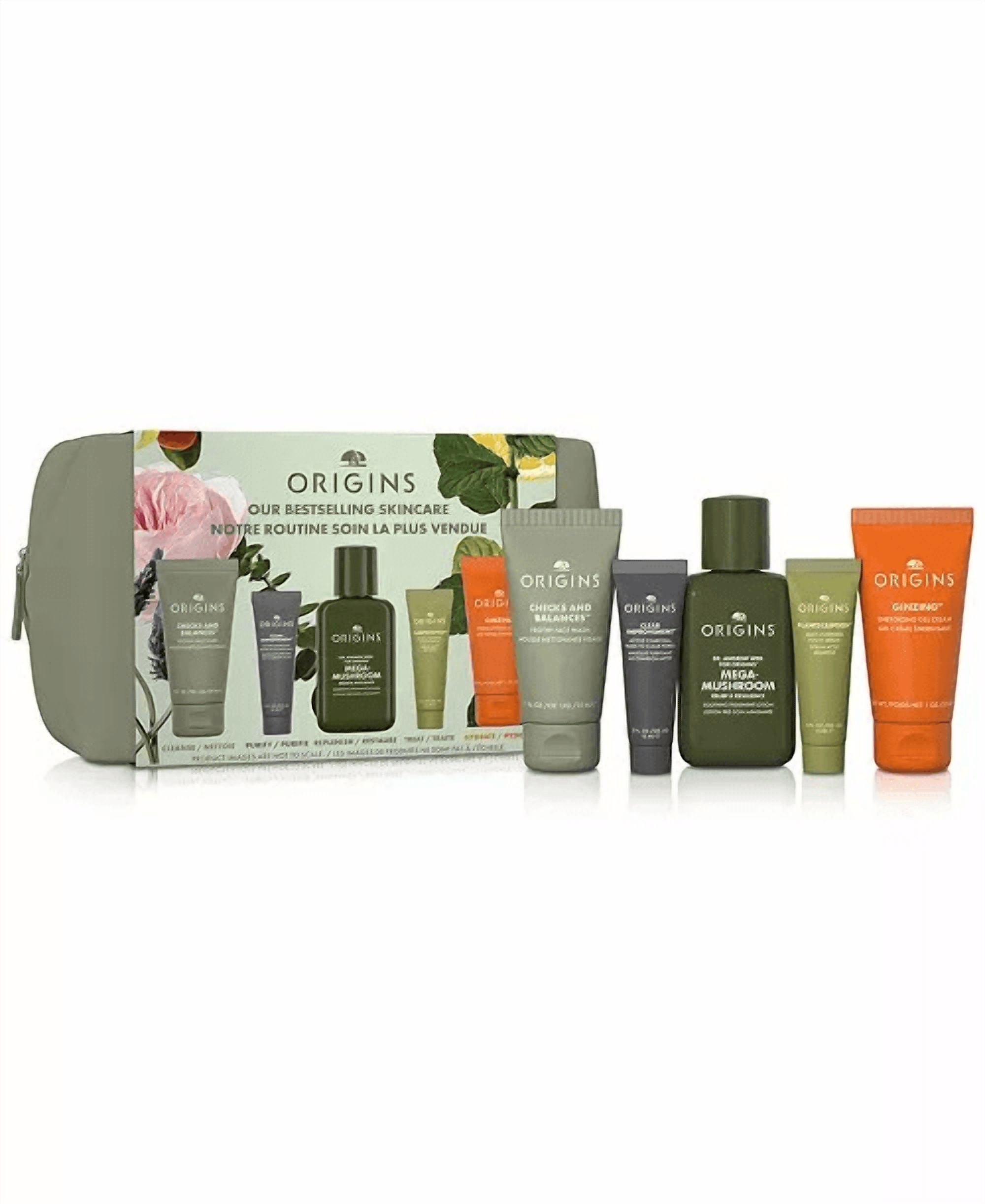 Origins, Set, H24 Best Sellers Travel Size Cleansing & Moisturizing, 6pc
